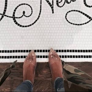 Transparent clear translucent flats